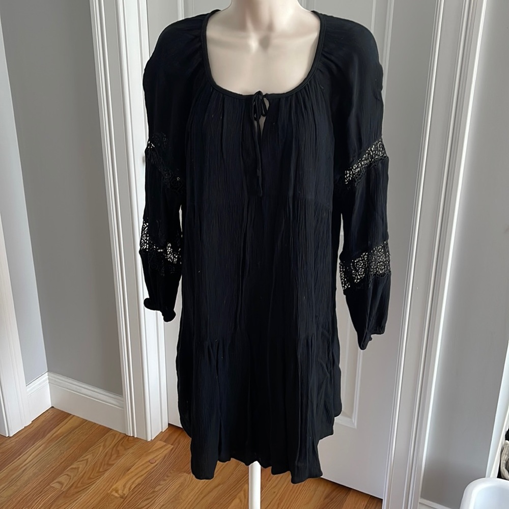 Old Navy layered look midi dress